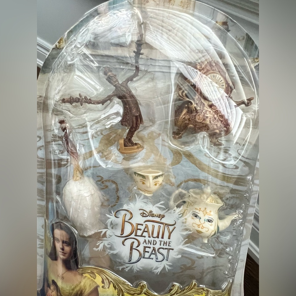 DISNEY HASBRO Beauty And The Beast Princess Castle Friends Figures Toys NEW - Picture 5 of 10